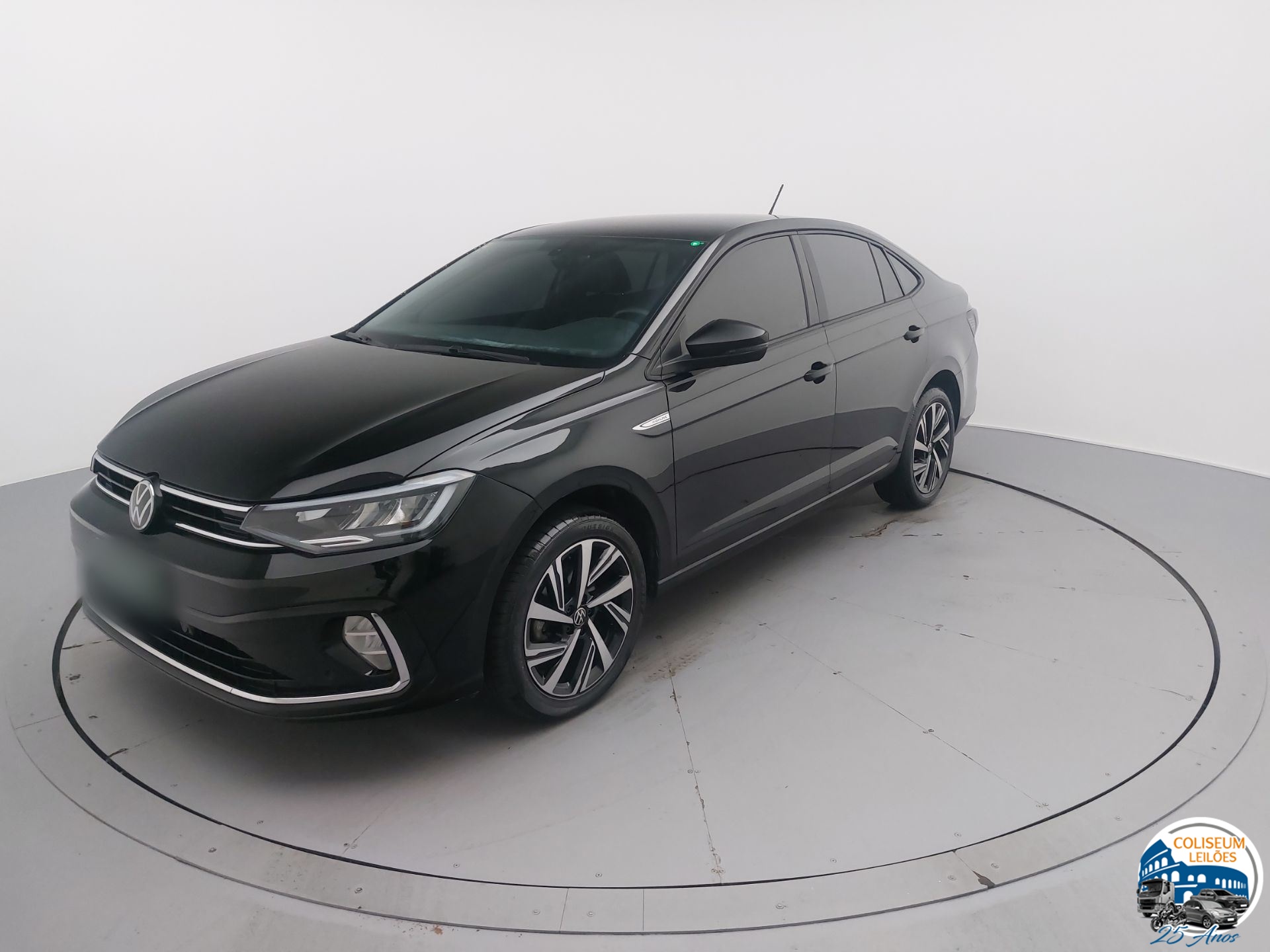 VOLKSWAGEN VIRTUS HIGHLINE 1.0 PRETO ANO 2023/2024
